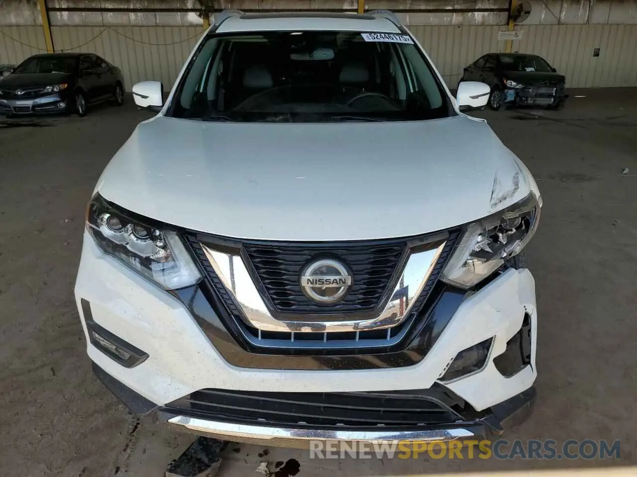 5 Photograph of a damaged car 5N1AT2MT1KC790384 NISSAN ROGUE 2019