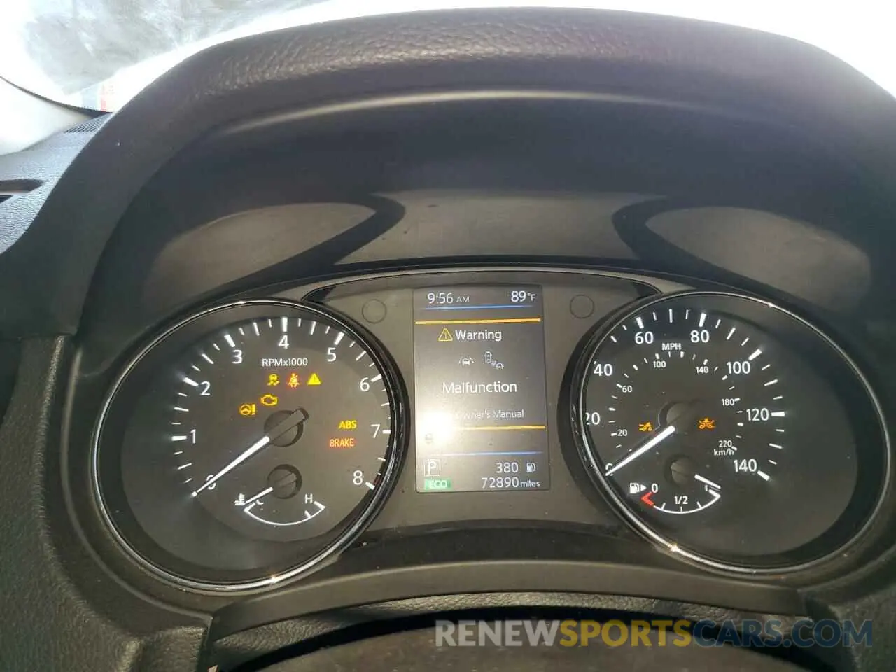 9 Photograph of a damaged car 5N1AT2MT1KC790384 NISSAN ROGUE 2019