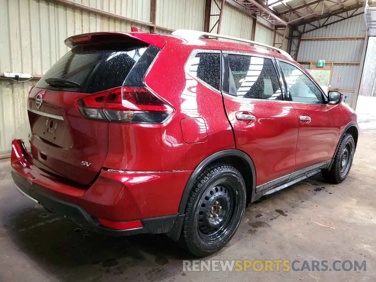 3 Photograph of a damaged car 5N1AT2MT2KC734521 NISSAN ROGUE 2019