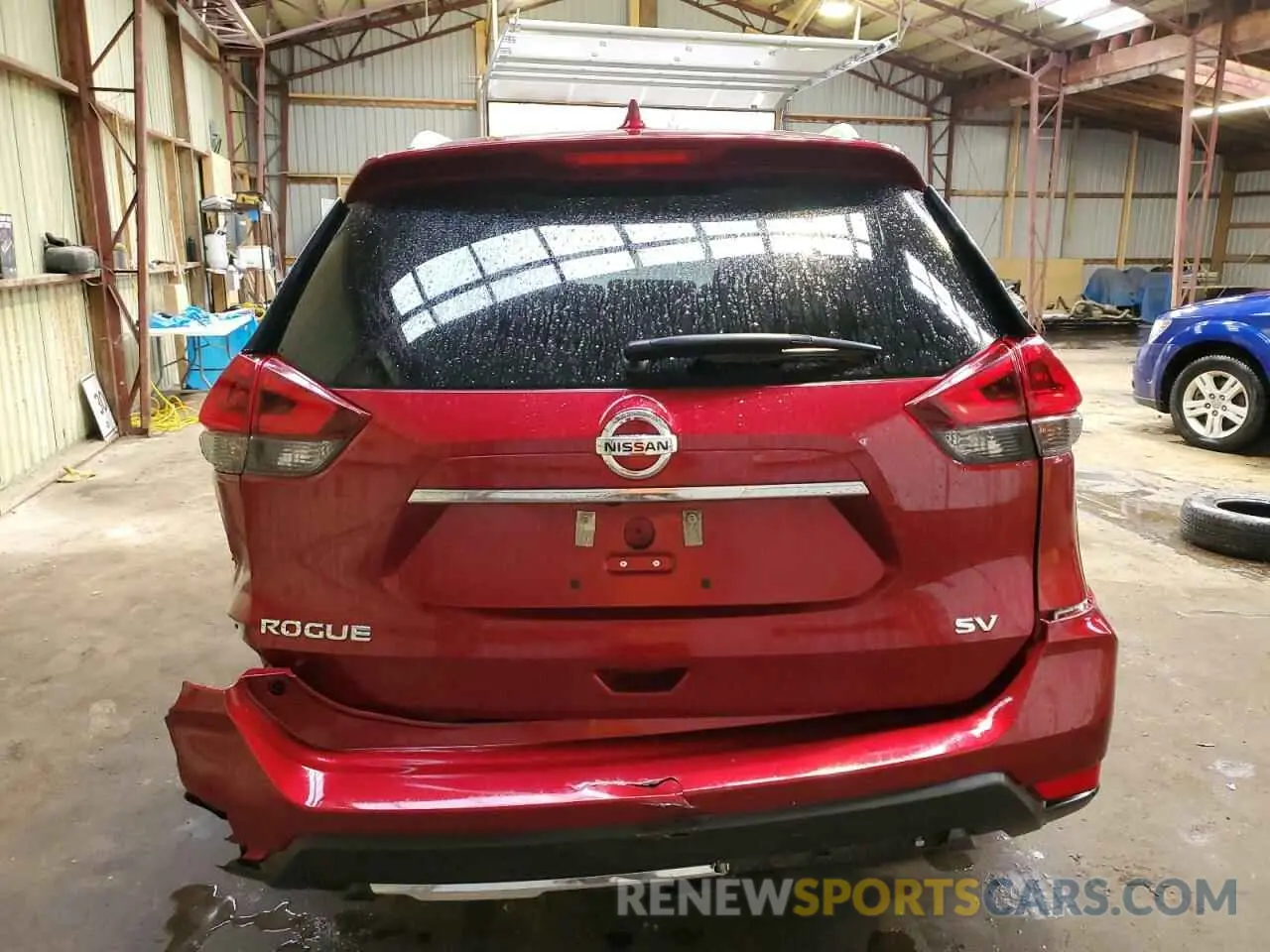 6 Photograph of a damaged car 5N1AT2MT2KC734521 NISSAN ROGUE 2019