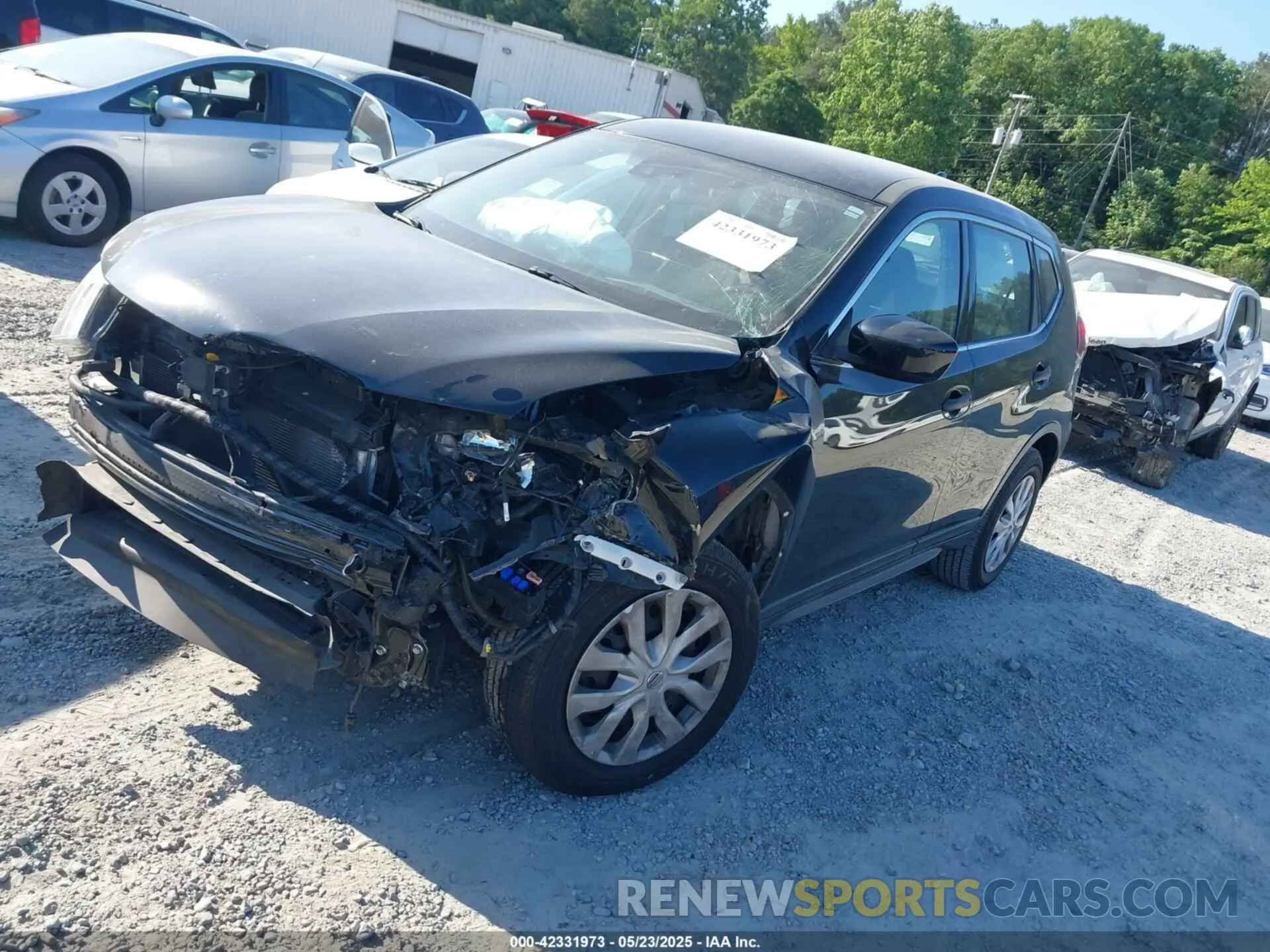 2 Photograph of a damaged car 5N1AT2MT2KC768720 NISSAN ROGUE 2019