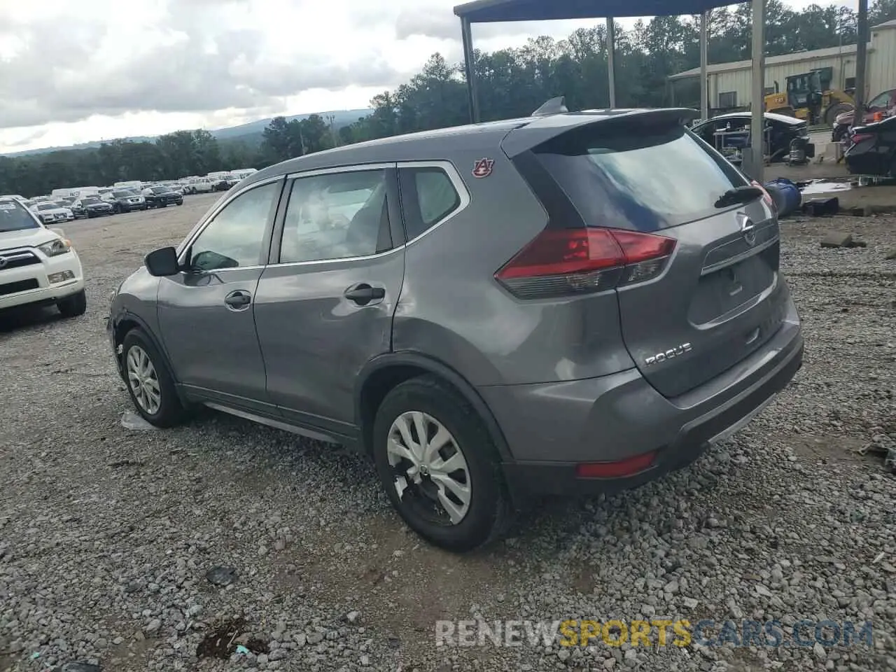 2 Photograph of a damaged car 5N1AT2MT2KC781709 NISSAN ROGUE 2019