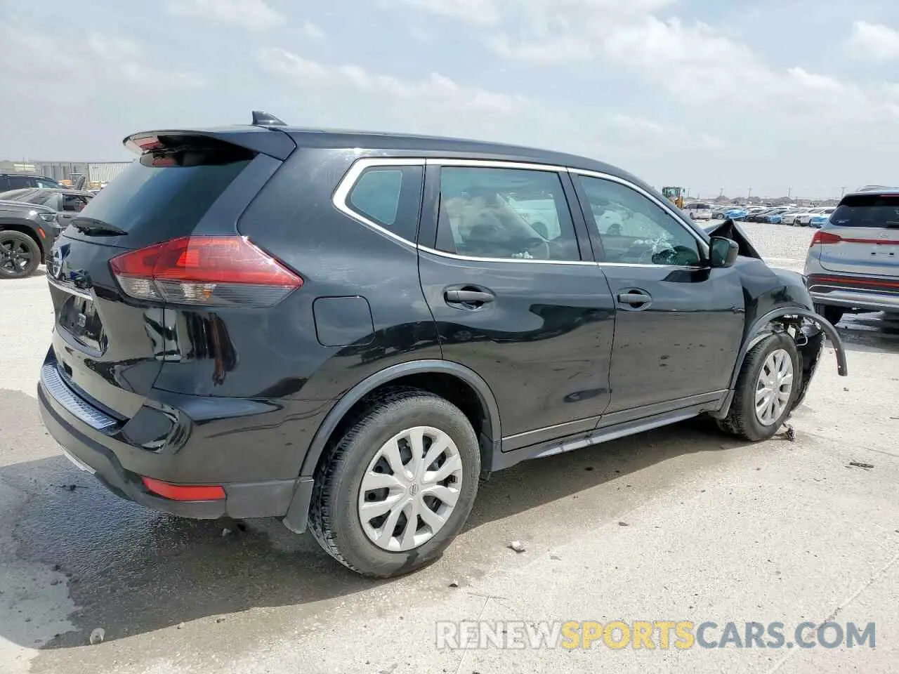 3 Photograph of a damaged car 5N1AT2MT2KC784268 NISSAN ROGUE 2019