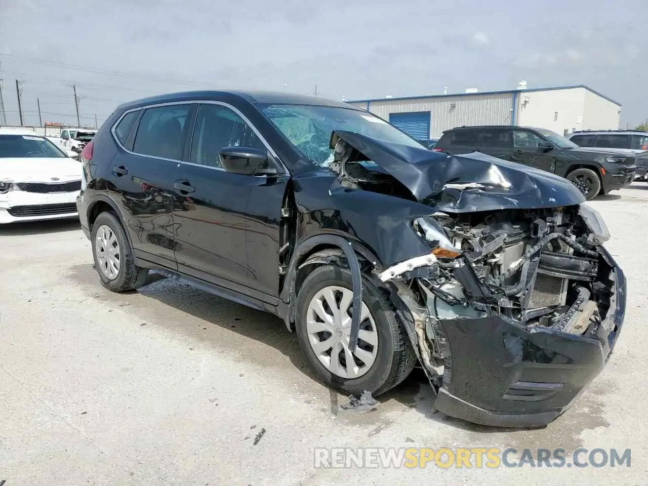 4 Photograph of a damaged car 5N1AT2MT2KC784268 NISSAN ROGUE 2019