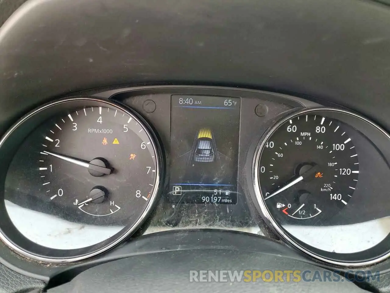 9 Photograph of a damaged car 5N1AT2MT2KC784268 NISSAN ROGUE 2019