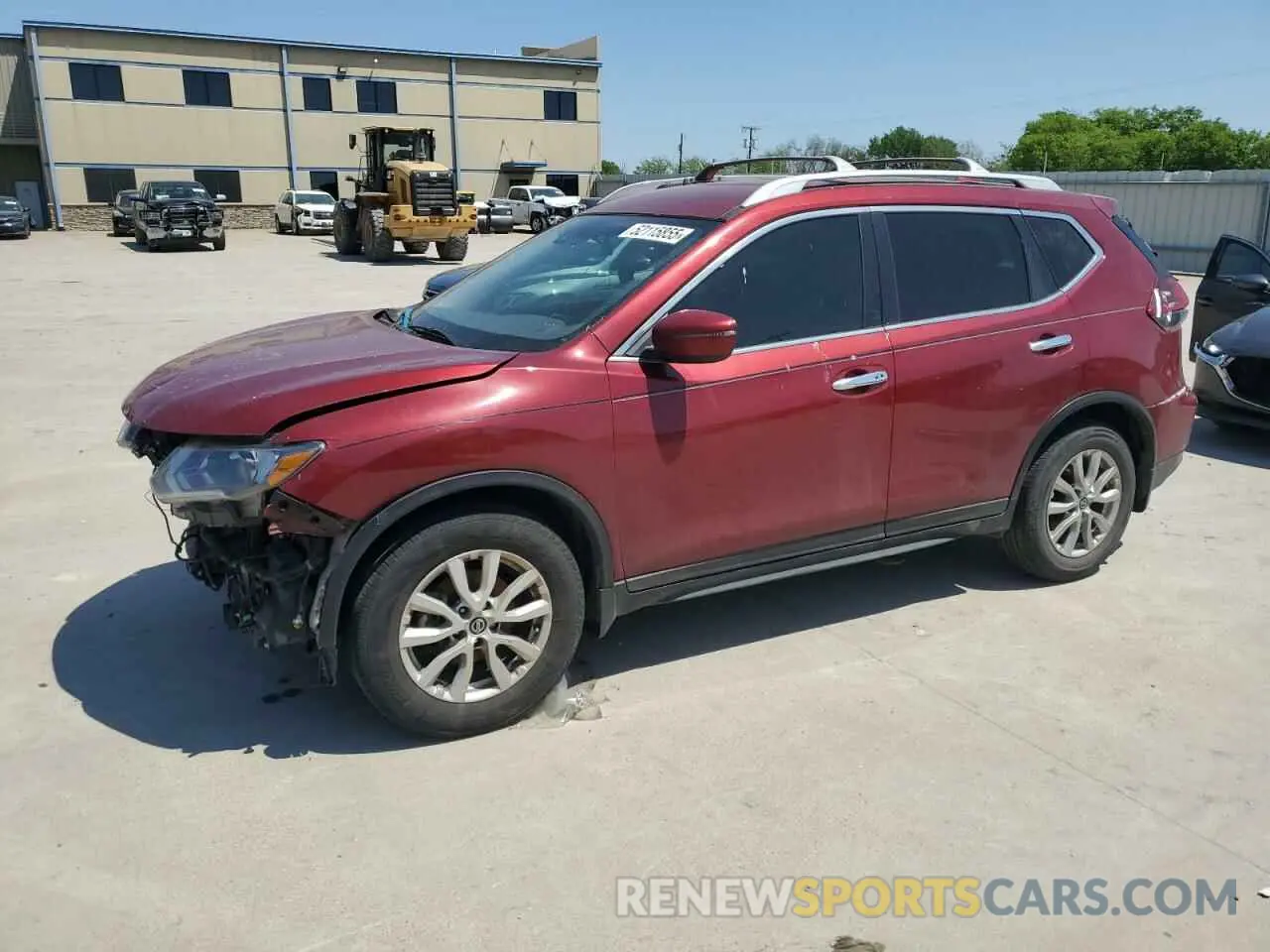 1 Photograph of a damaged car 5N1AT2MT2KC798154 NISSAN ROGUE 2019