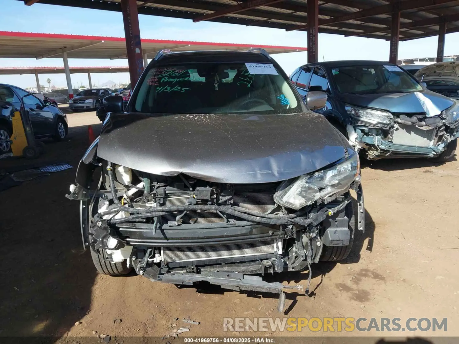 6 Photograph of a damaged car 5N1AT2MT2KC809606 NISSAN ROGUE 2019
