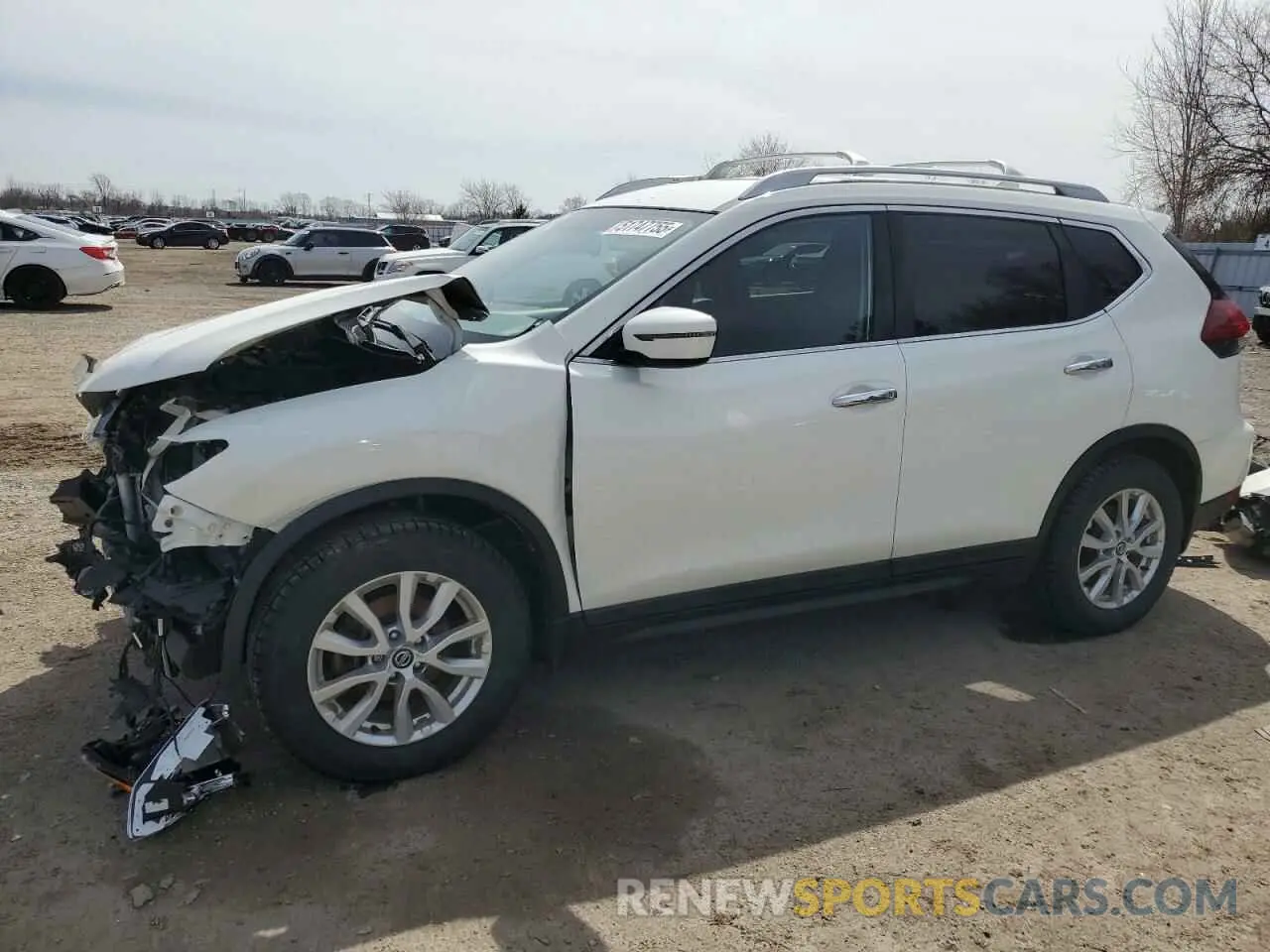 1 Photograph of a damaged car 5N1AT2MT2KC821321 NISSAN ROGUE 2019