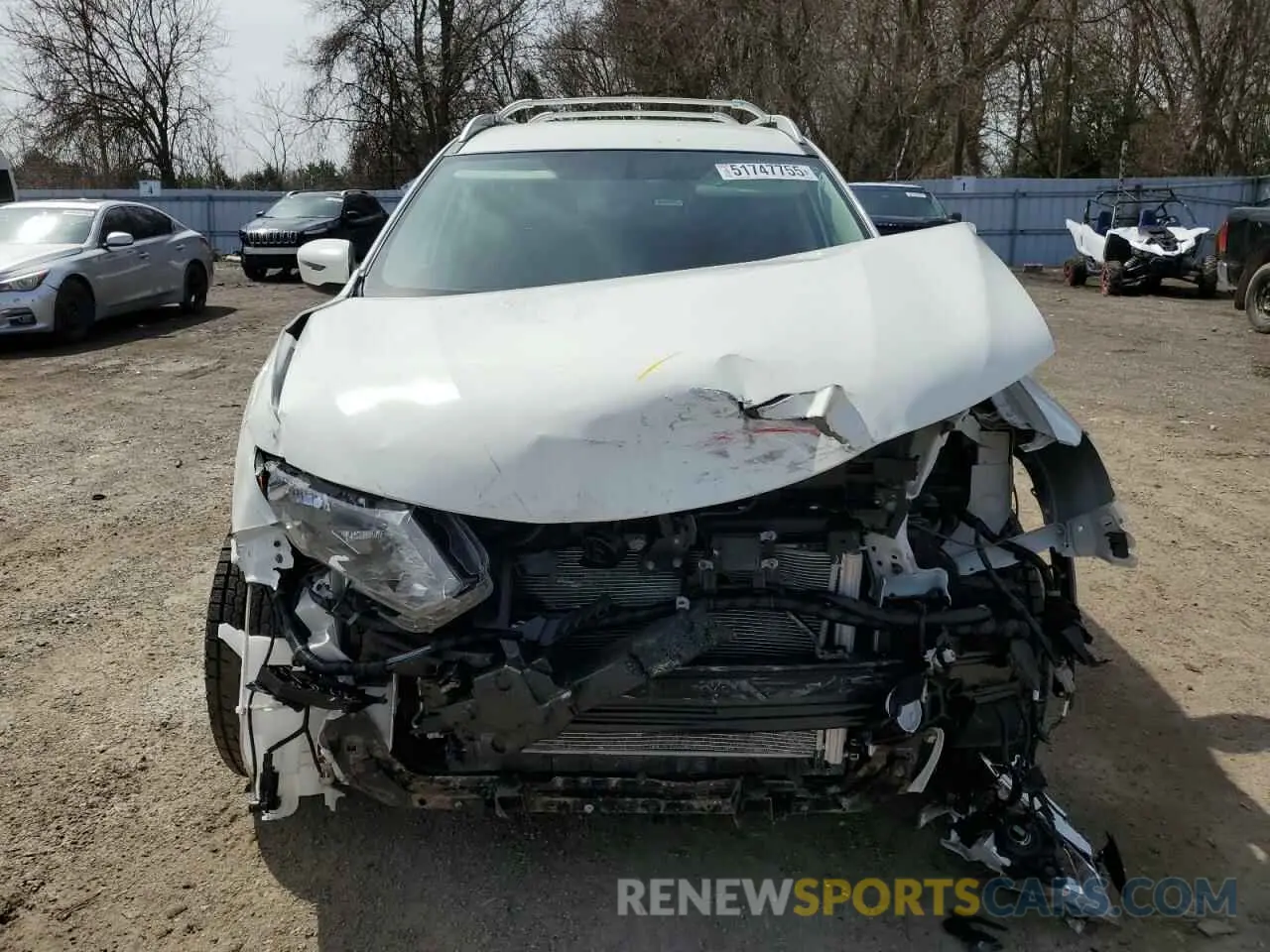 5 Photograph of a damaged car 5N1AT2MT2KC821321 NISSAN ROGUE 2019