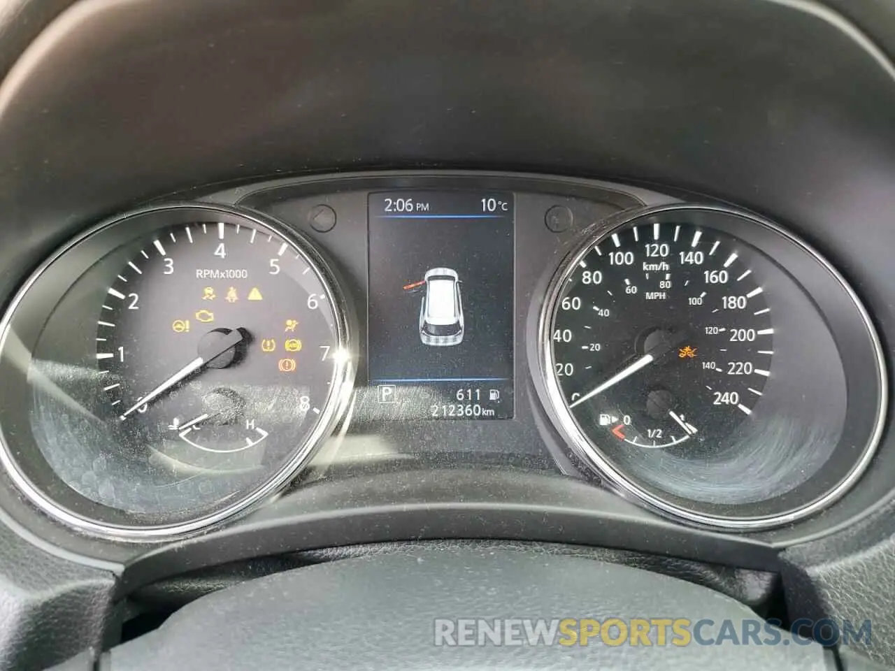 9 Photograph of a damaged car 5N1AT2MT2KC821321 NISSAN ROGUE 2019