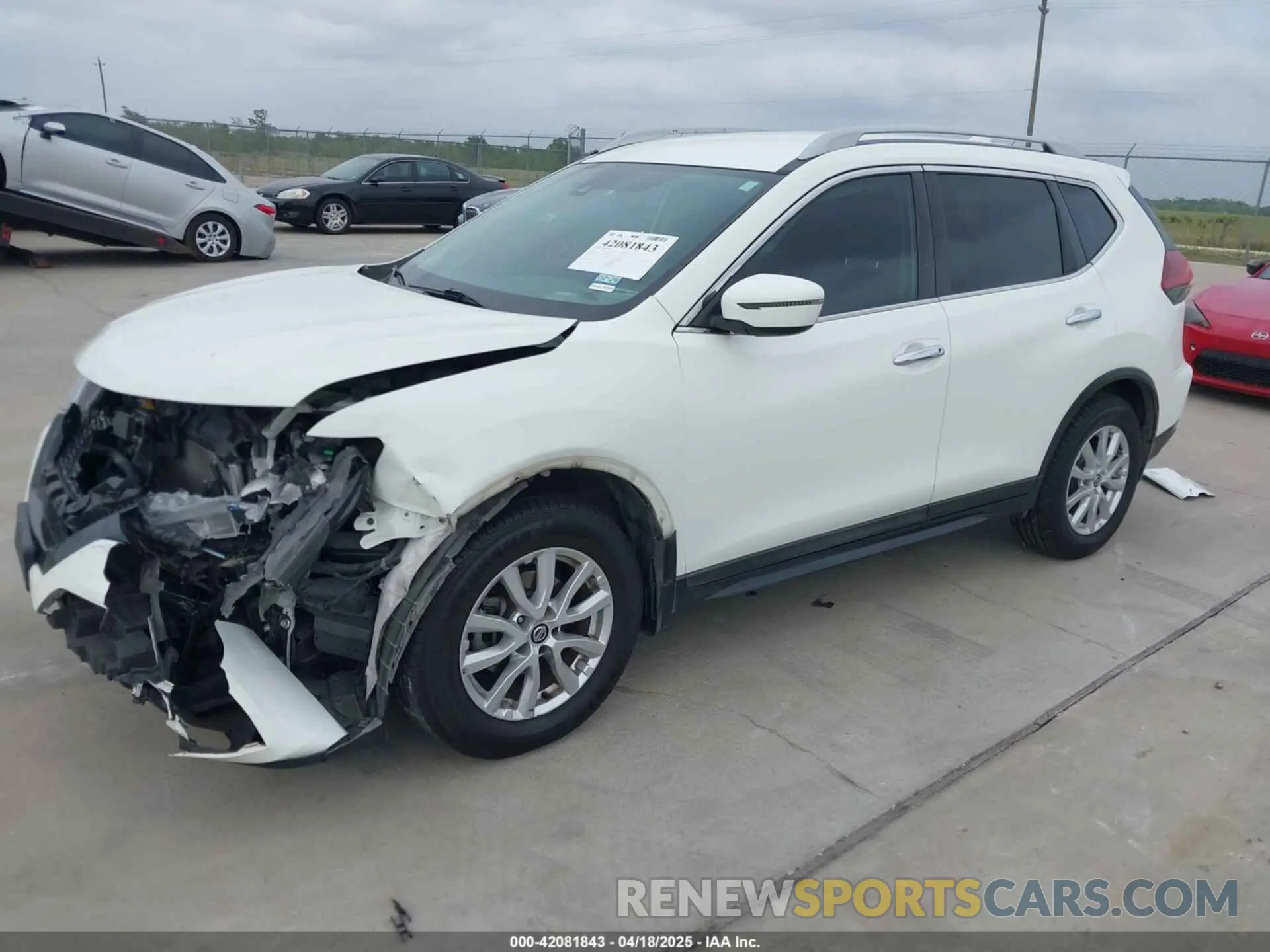 2 Photograph of a damaged car 5N1AT2MT2KC827488 NISSAN ROGUE 2019
