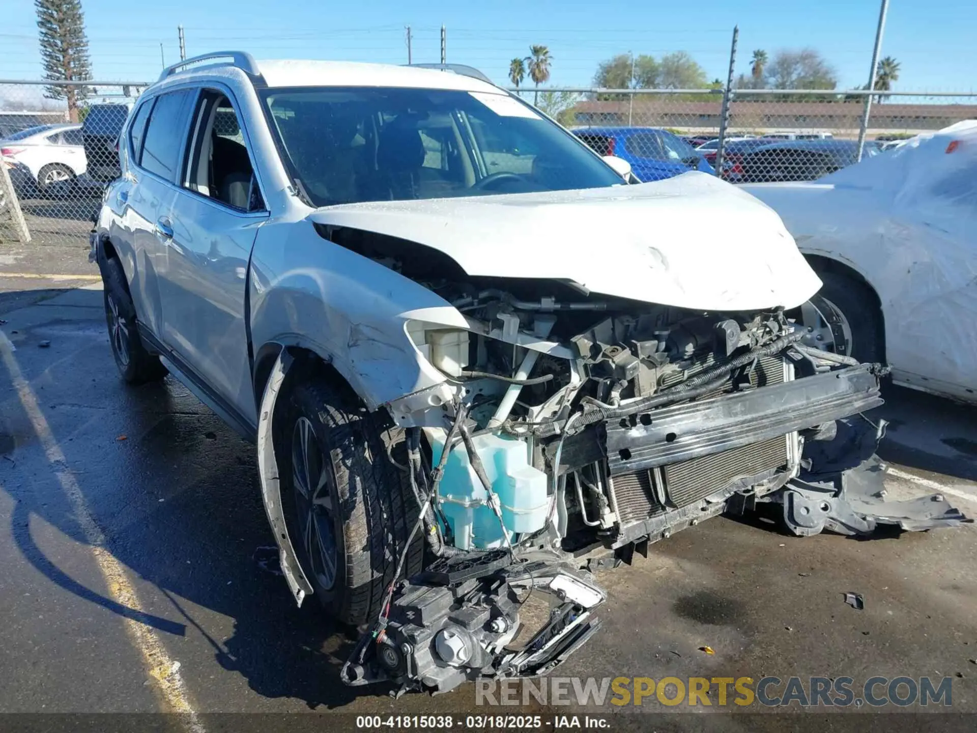 1 Photograph of a damaged car 5N1AT2MT3KC736441 NISSAN ROGUE 2019