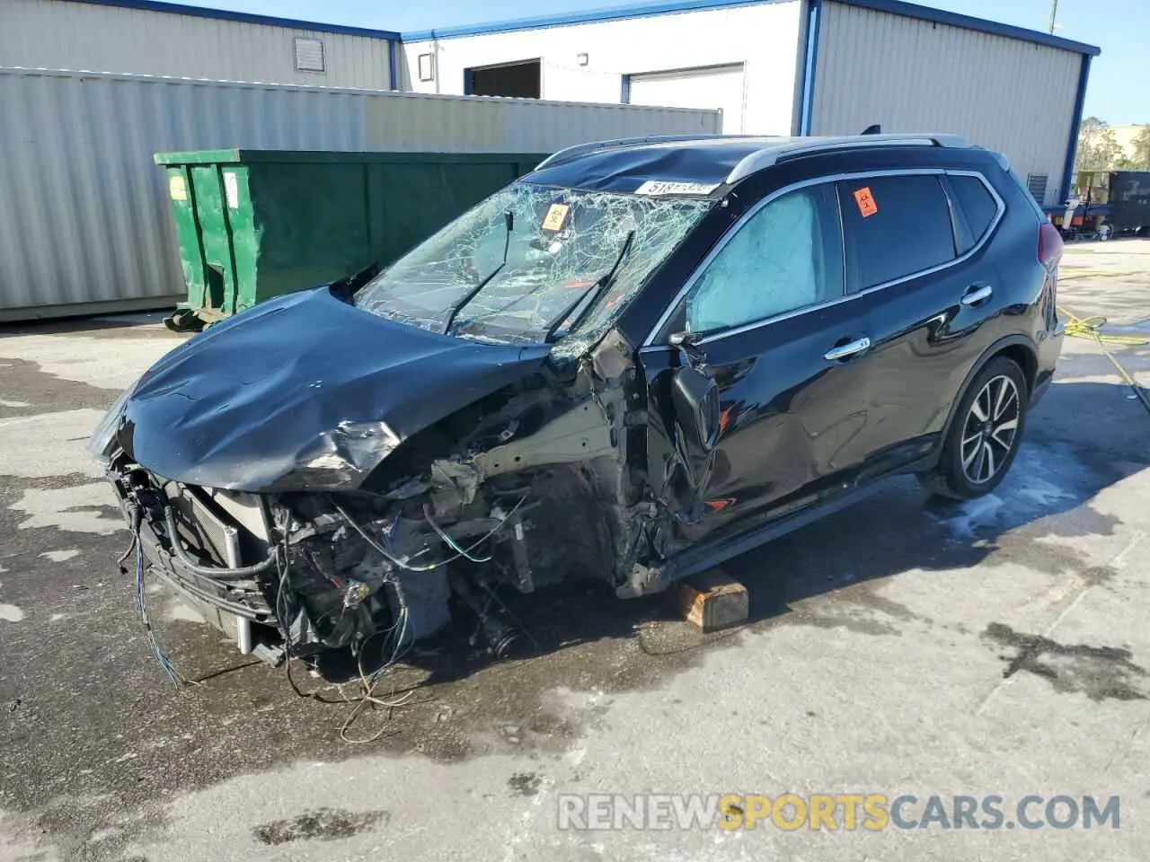 1 Photograph of a damaged car 5N1AT2MT3KC740148 NISSAN ROGUE 2019