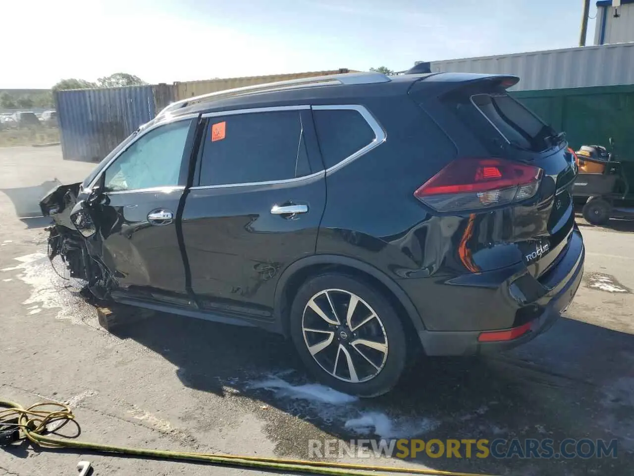2 Photograph of a damaged car 5N1AT2MT3KC740148 NISSAN ROGUE 2019