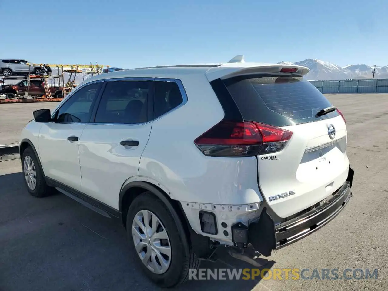 2 Photograph of a damaged car 5N1AT2MT3KC782920 NISSAN ROGUE 2019