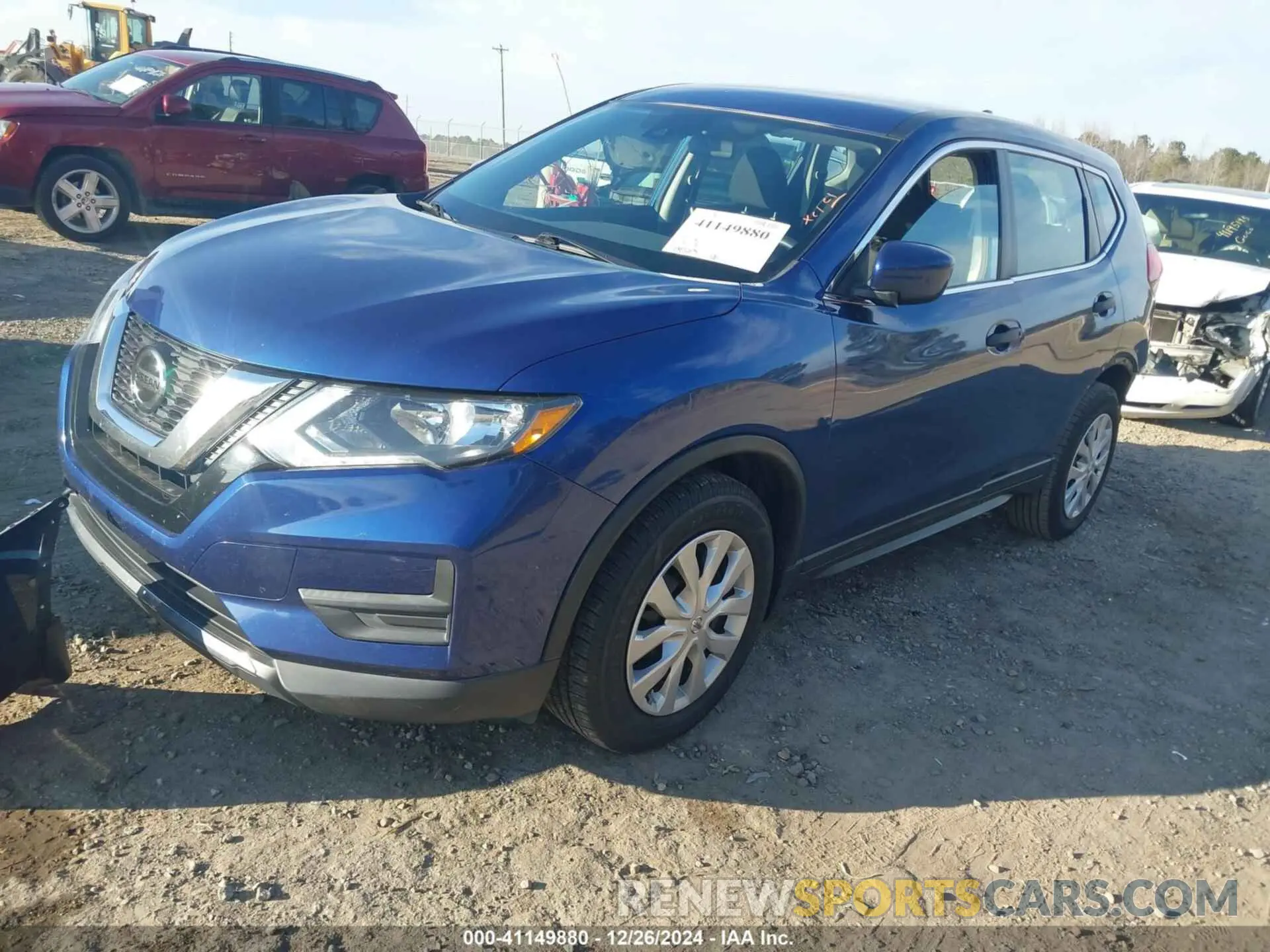 2 Photograph of a damaged car 5N1AT2MT3KC802843 NISSAN ROGUE 2019