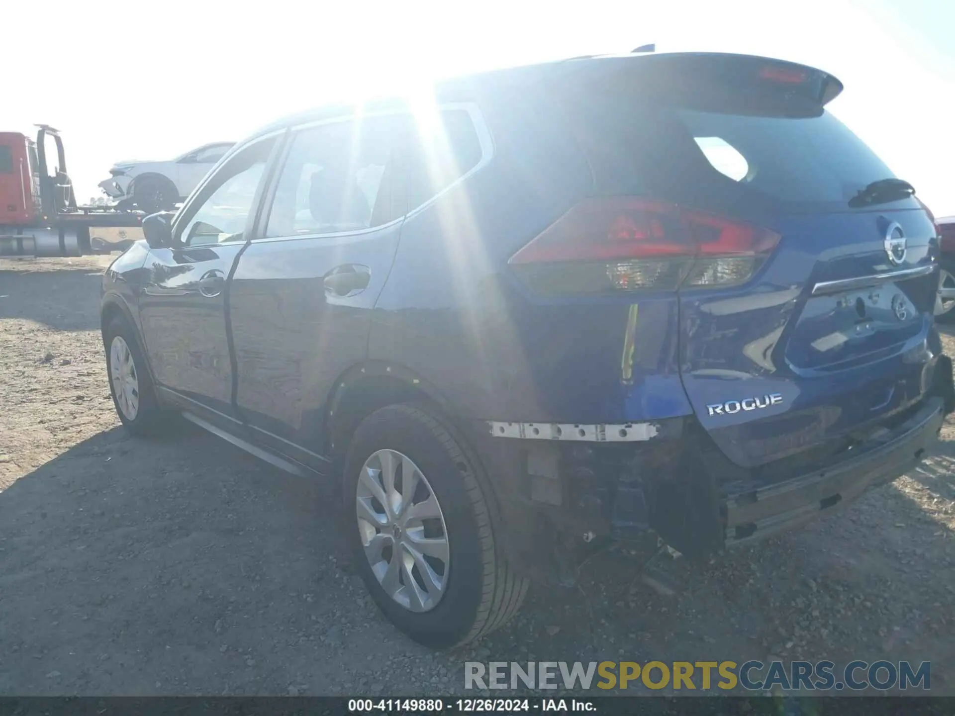 3 Photograph of a damaged car 5N1AT2MT3KC802843 NISSAN ROGUE 2019