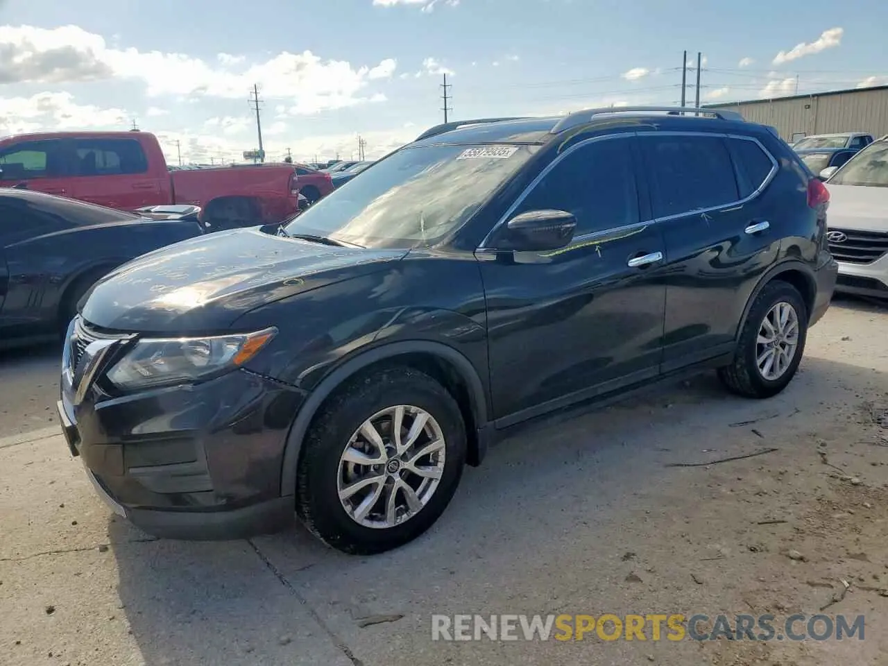 1 Photograph of a damaged car 5N1AT2MT3KC837320 NISSAN ROGUE 2019
