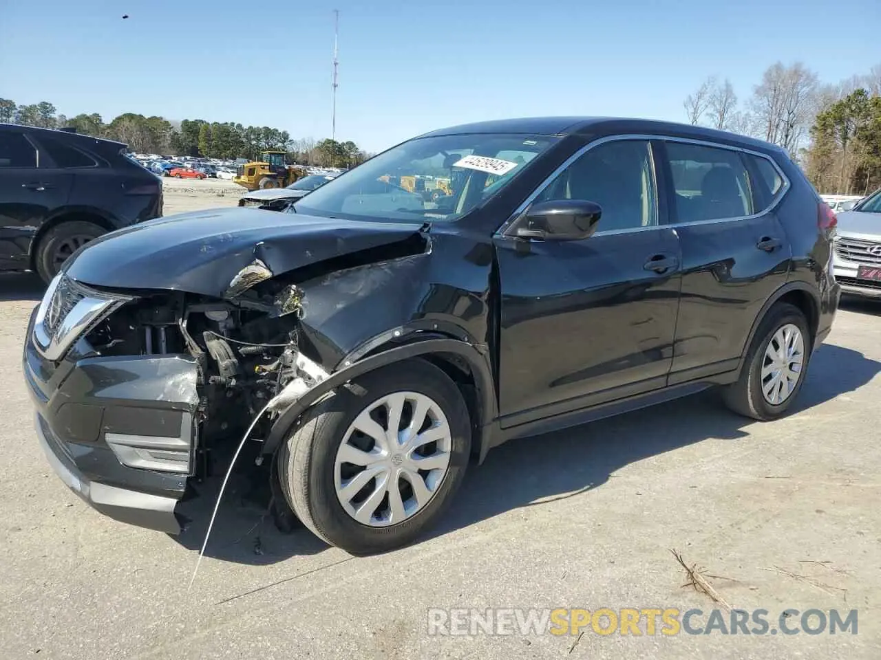 1 Photograph of a damaged car 5N1AT2MT3KC838872 NISSAN ROGUE 2019