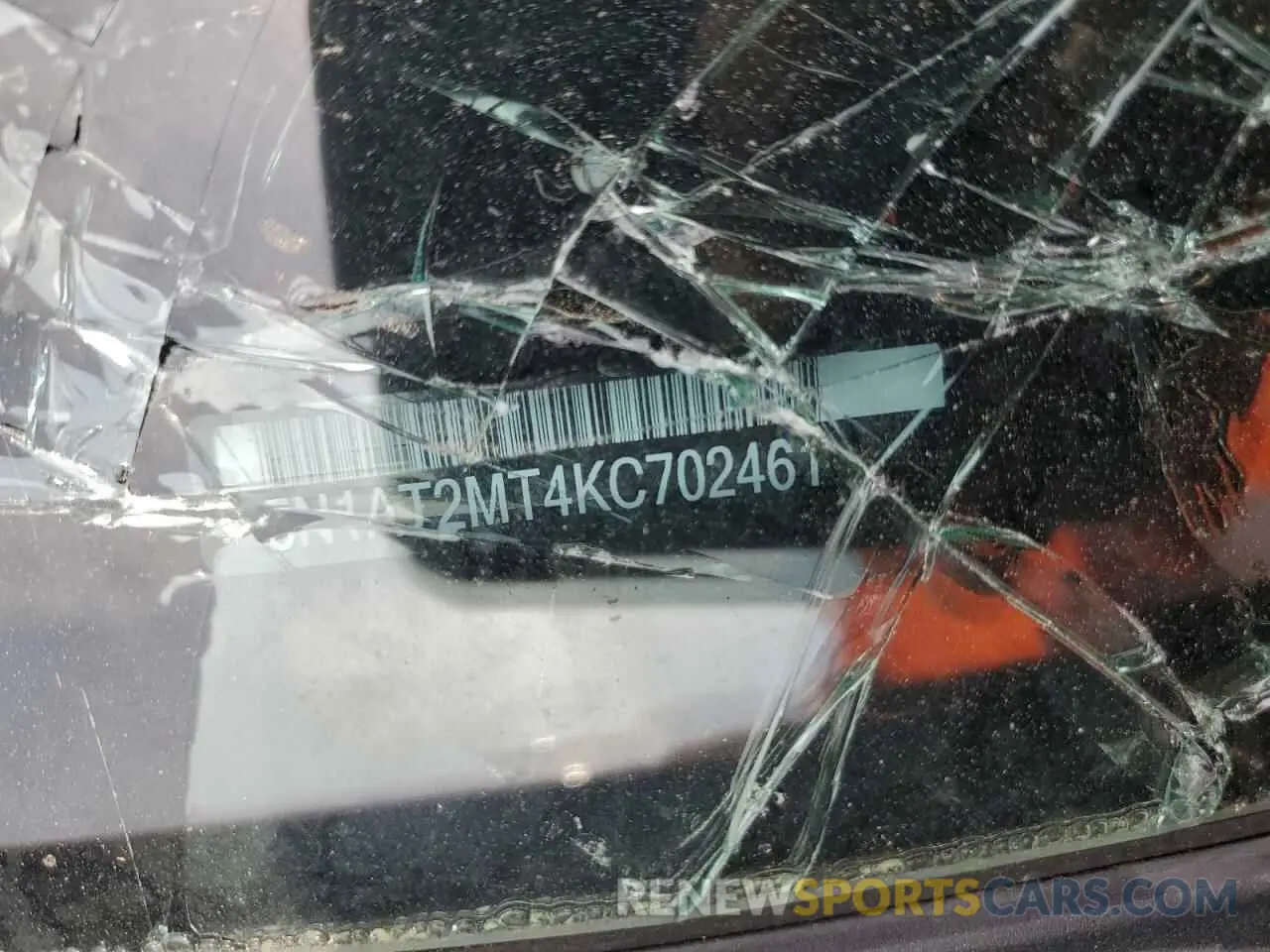 14 Photograph of a damaged car 5N1AT2MT4KC702461 NISSAN ROGUE 2019