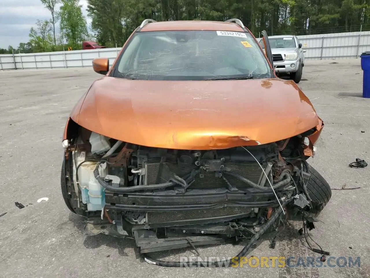 5 Photograph of a damaged car 5N1AT2MT4KC702461 NISSAN ROGUE 2019