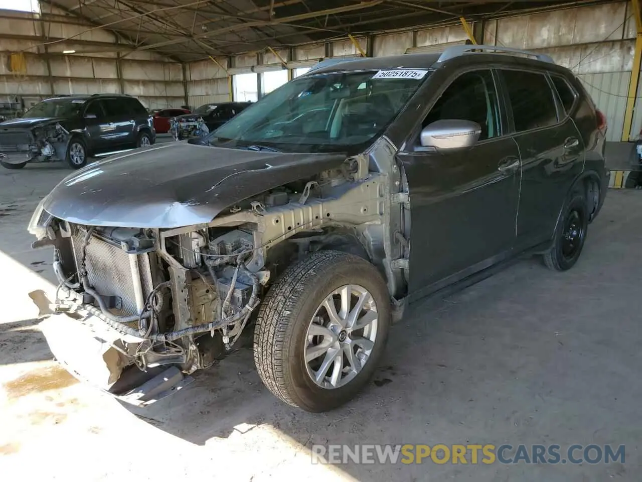 1 Photograph of a damaged car 5N1AT2MT4KC713671 NISSAN ROGUE 2019