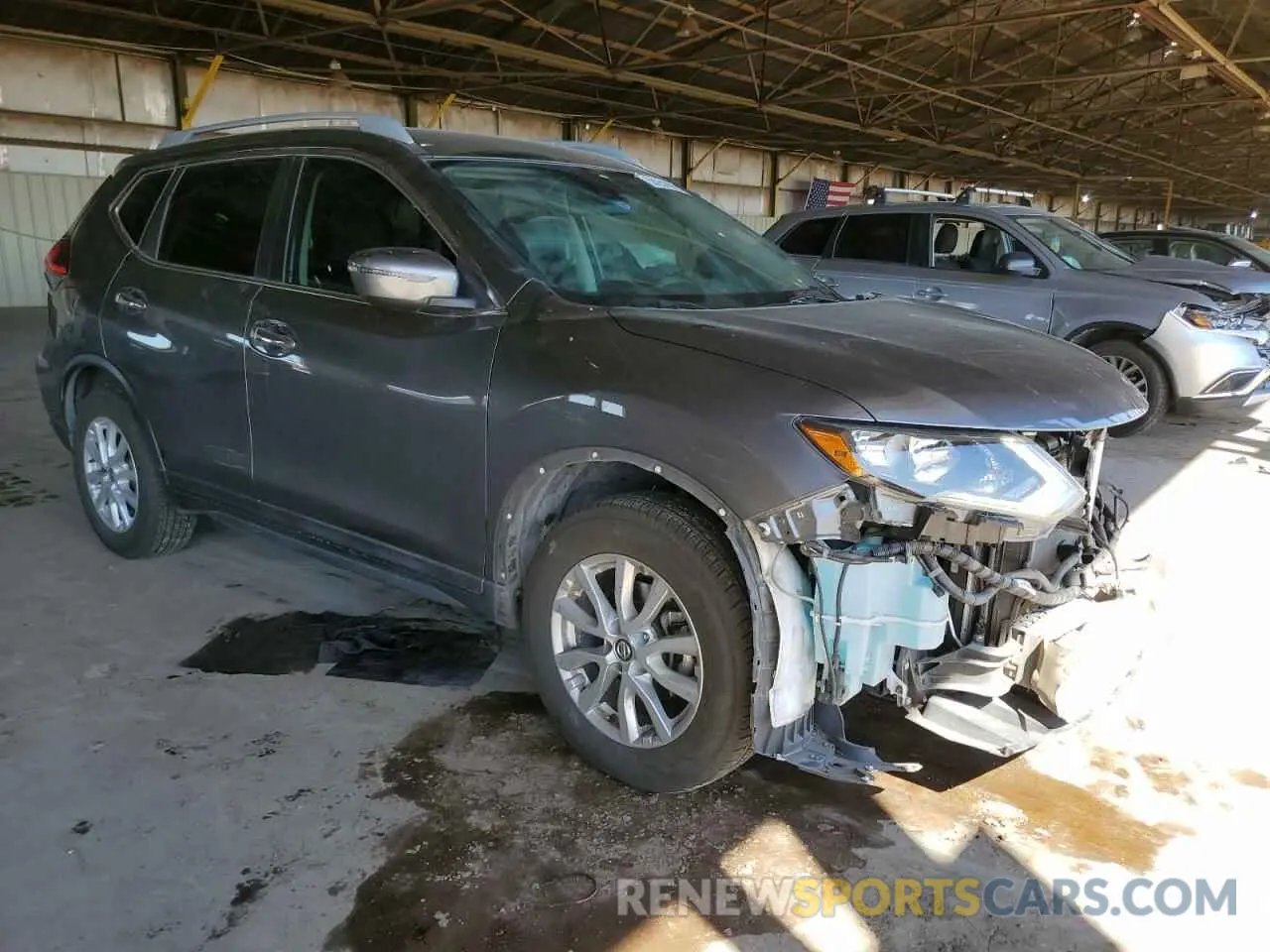 4 Photograph of a damaged car 5N1AT2MT4KC713671 NISSAN ROGUE 2019