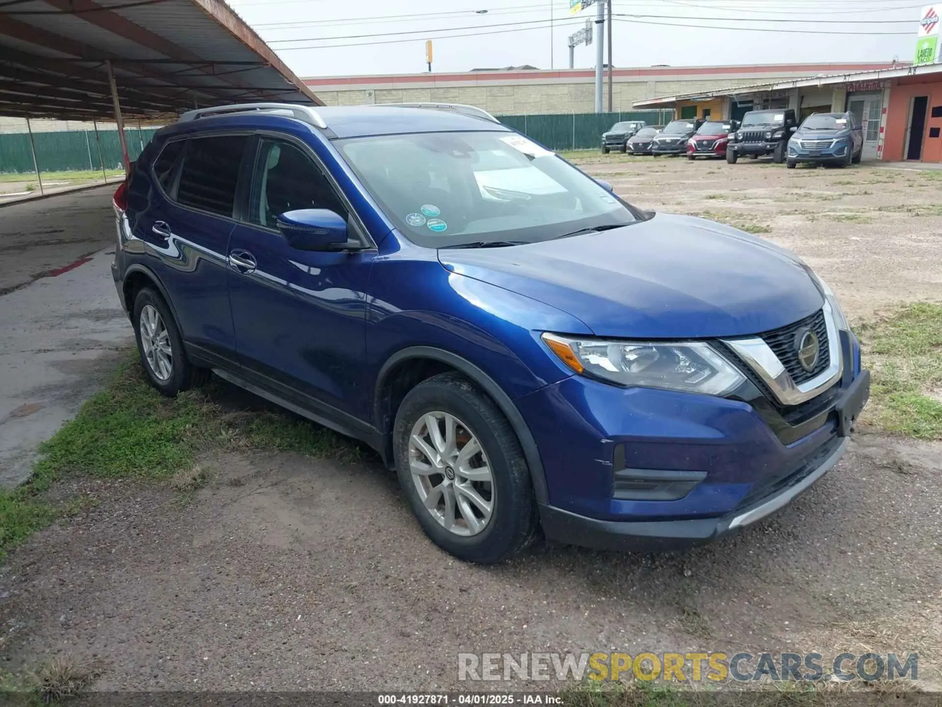 1 Photograph of a damaged car 5N1AT2MT4KC755869 NISSAN ROGUE 2019