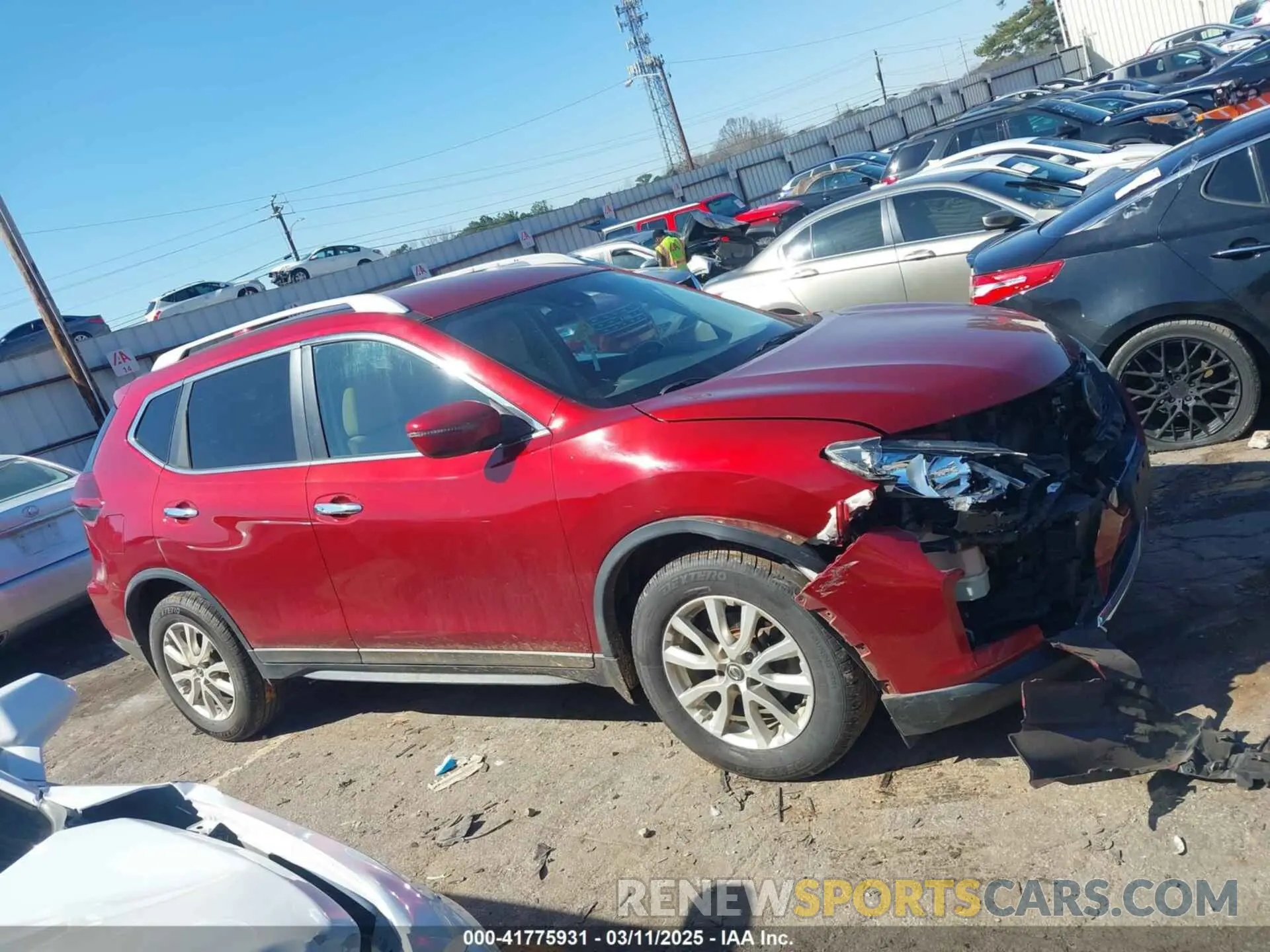 13 Photograph of a damaged car 5N1AT2MT4KC767083 NISSAN ROGUE 2019