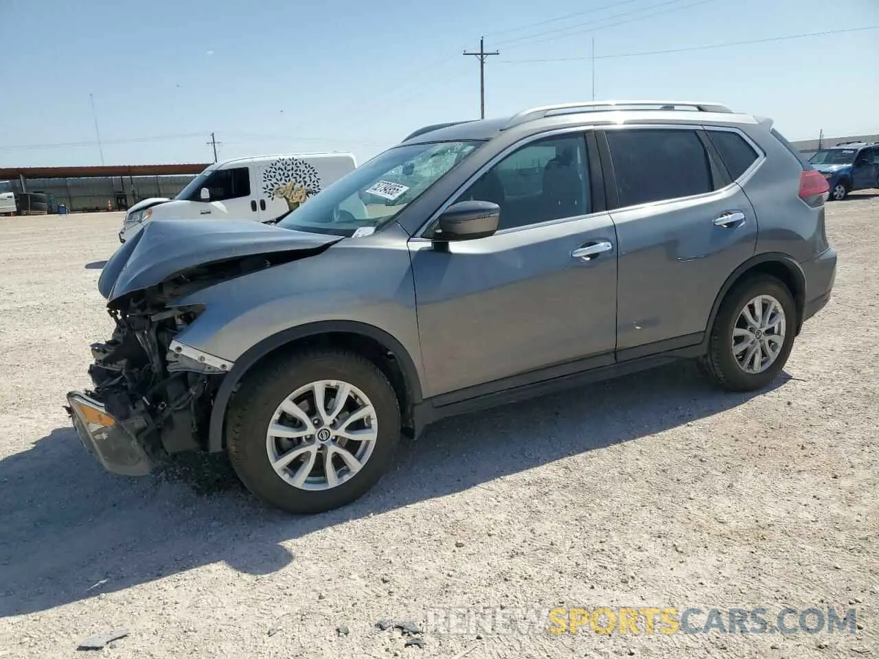 1 Photograph of a damaged car 5N1AT2MT4KC767634 NISSAN ROGUE 2019