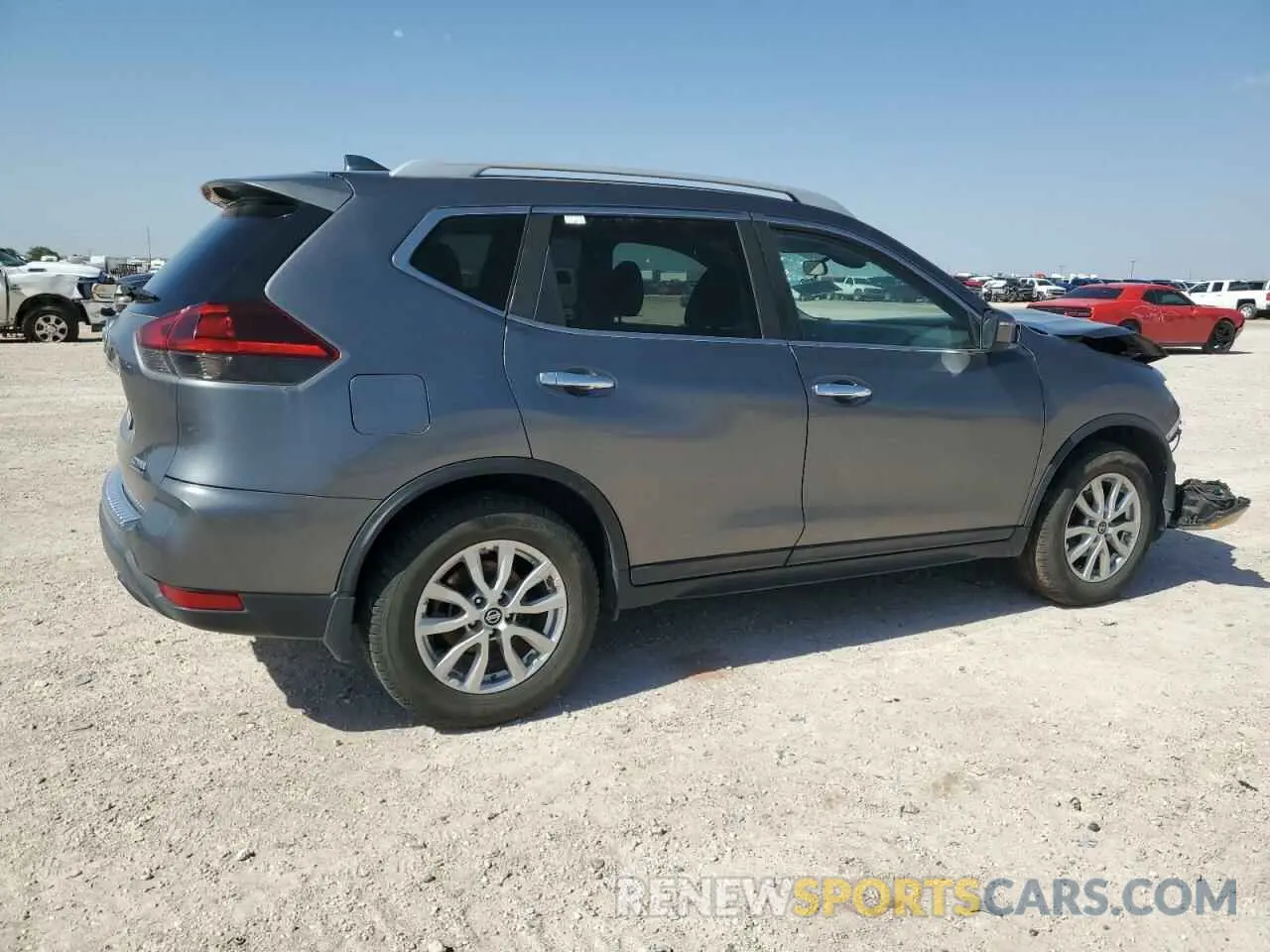 3 Photograph of a damaged car 5N1AT2MT4KC767634 NISSAN ROGUE 2019