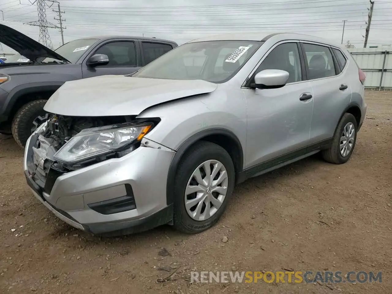 1 Photograph of a damaged car 5N1AT2MT4KC785065 NISSAN ROGUE 2019