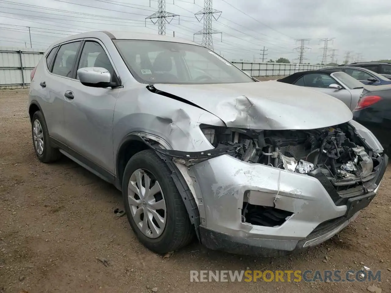 4 Photograph of a damaged car 5N1AT2MT4KC785065 NISSAN ROGUE 2019
