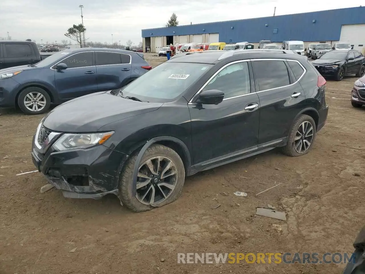 1 Photograph of a damaged car 5N1AT2MT4KC785972 NISSAN ROGUE 2019