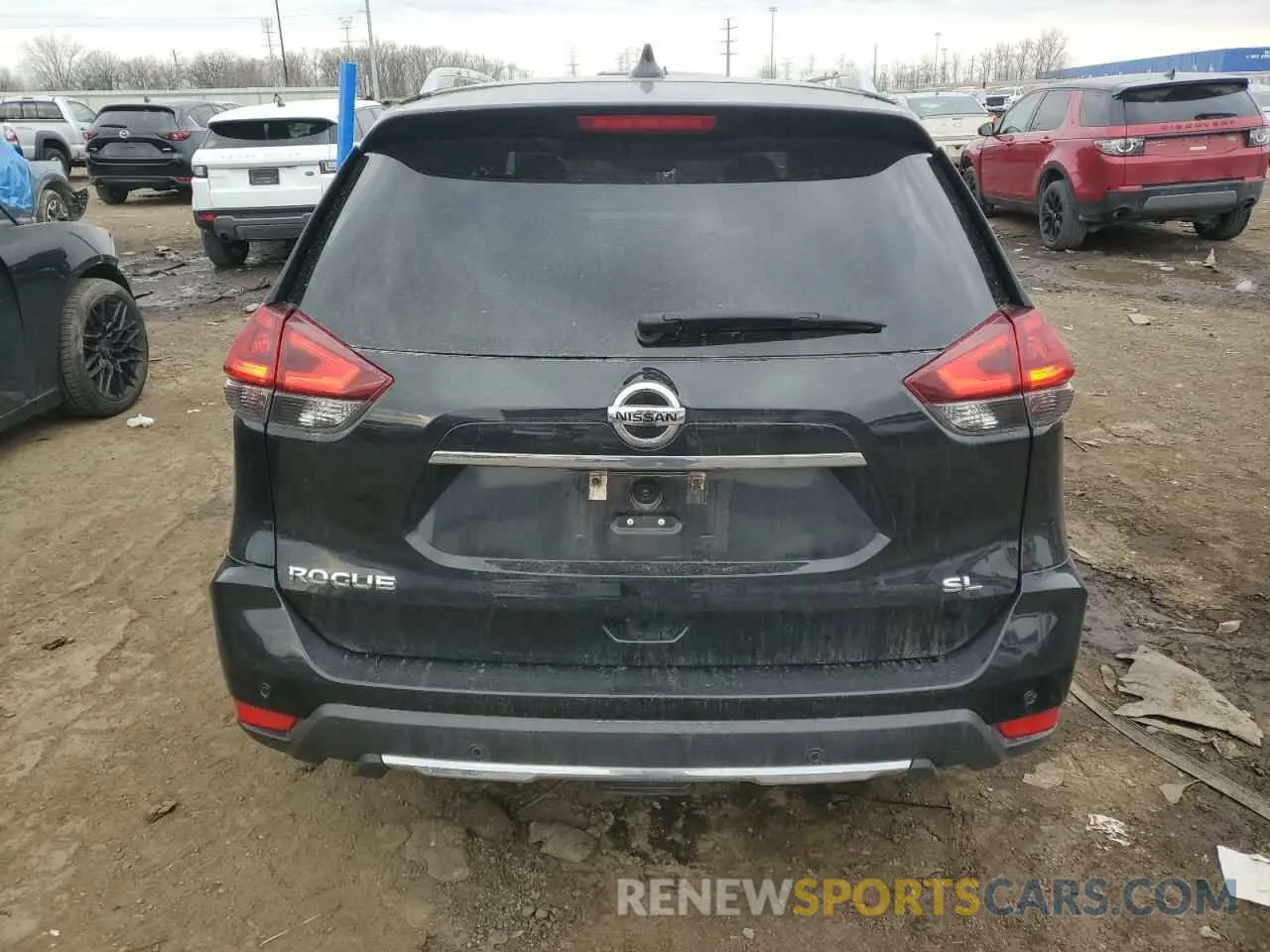 6 Photograph of a damaged car 5N1AT2MT4KC785972 NISSAN ROGUE 2019