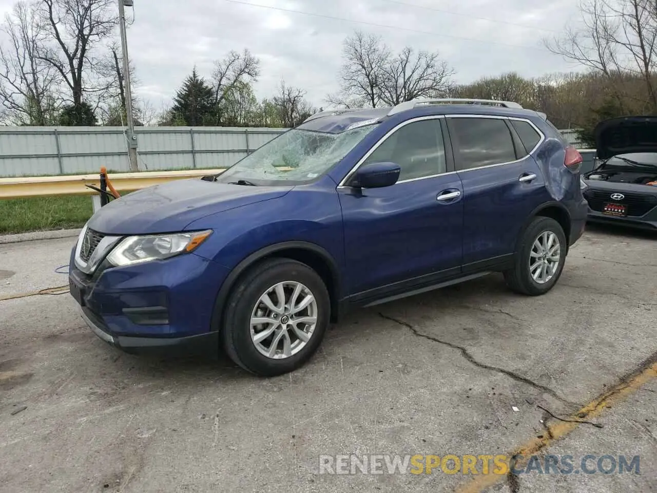 1 Photograph of a damaged car 5N1AT2MT4KC827797 NISSAN ROGUE 2019