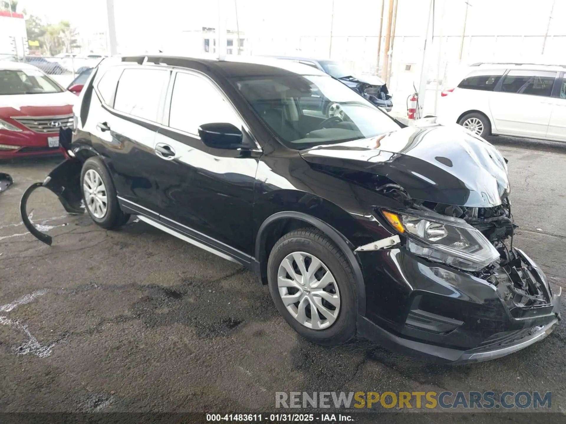 1 Photograph of a damaged car 5N1AT2MT4KC839643 NISSAN ROGUE 2019