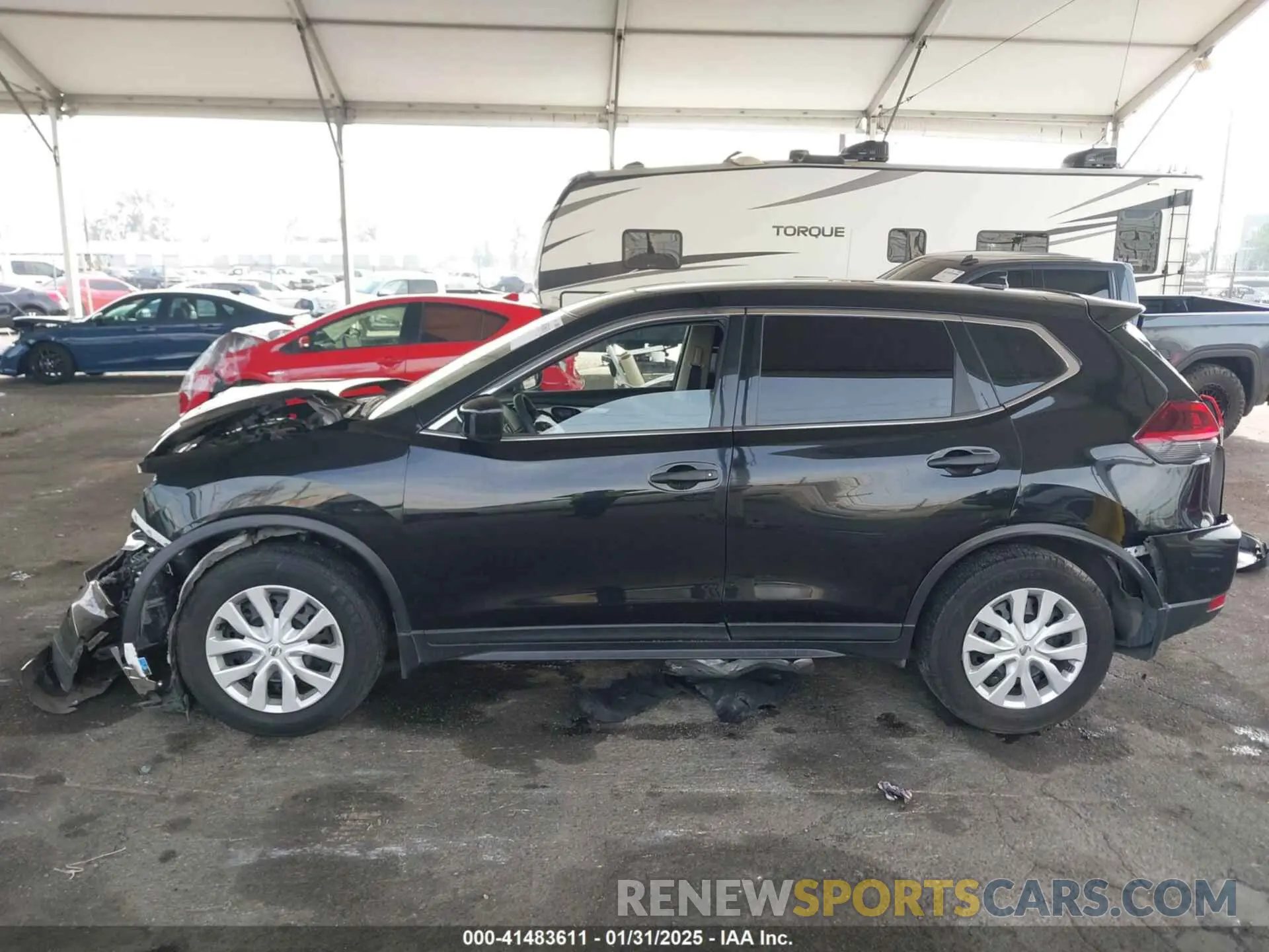 15 Photograph of a damaged car 5N1AT2MT4KC839643 NISSAN ROGUE 2019