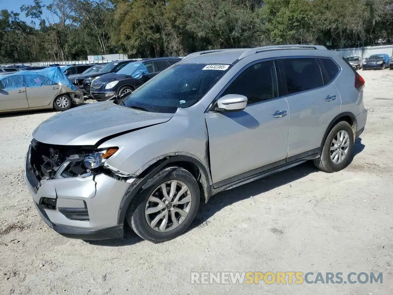 1 Photograph of a damaged car 5N1AT2MT5KC719866 NISSAN ROGUE 2019
