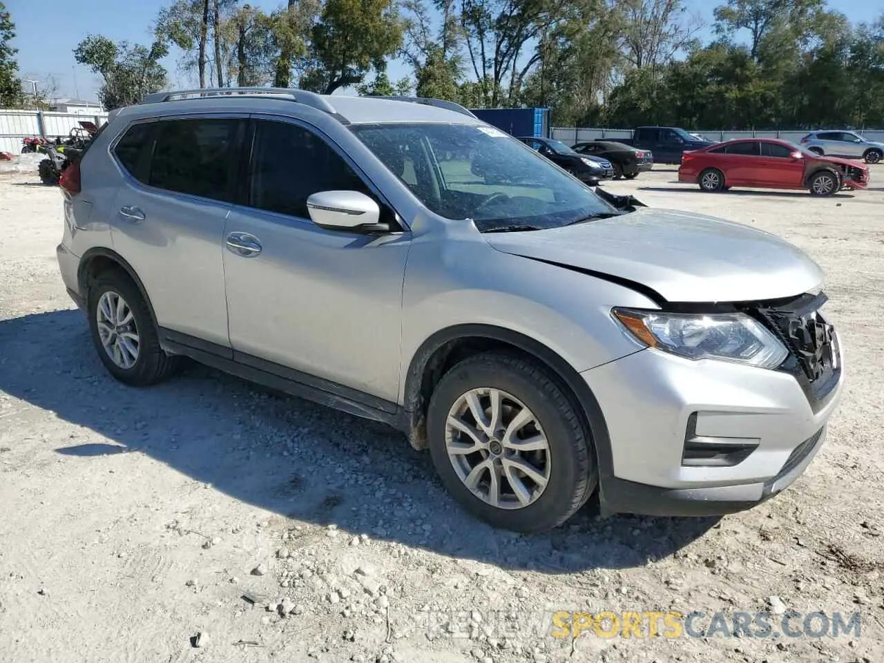 4 Photograph of a damaged car 5N1AT2MT5KC719866 NISSAN ROGUE 2019