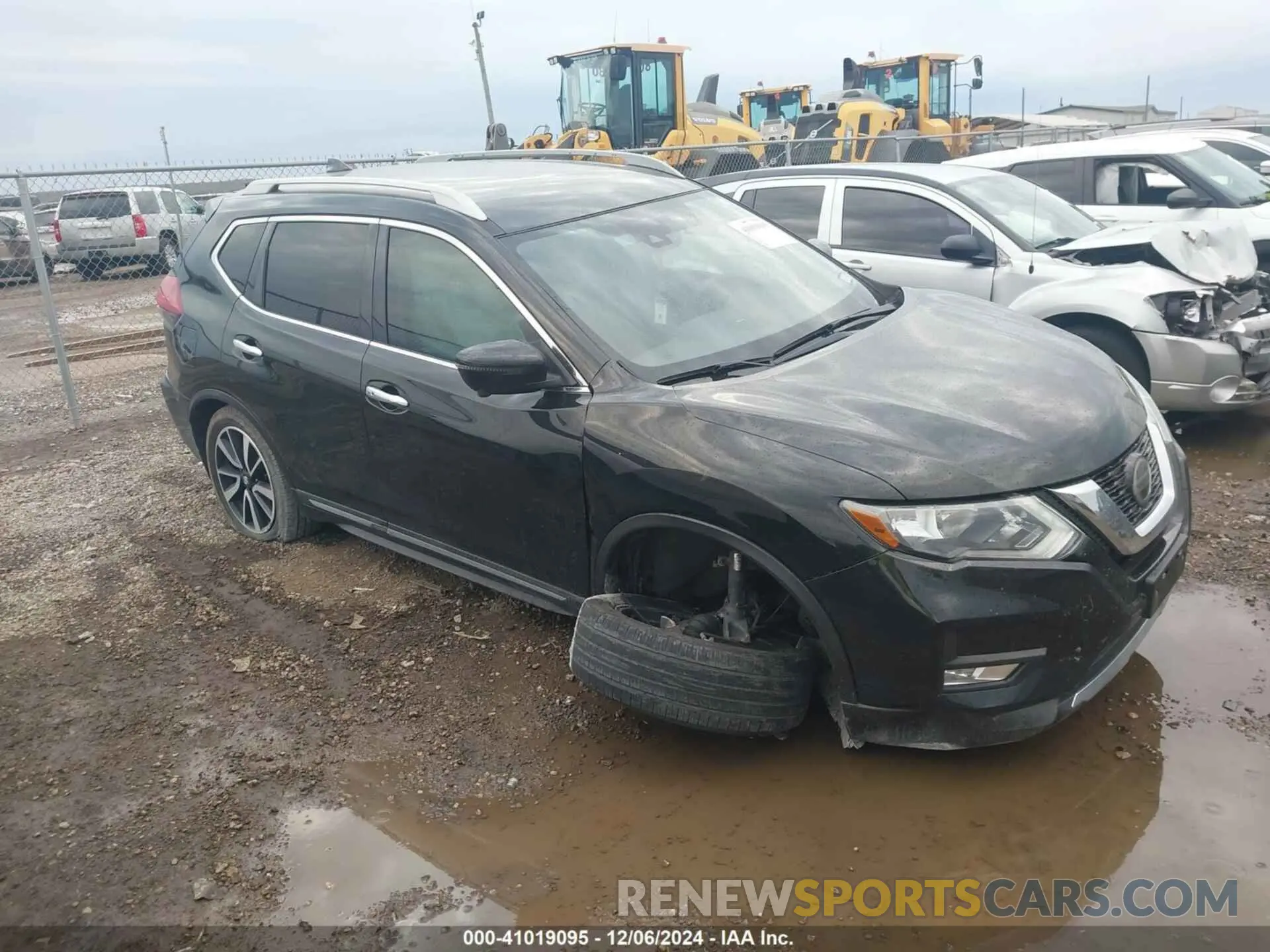 1 Photograph of a damaged car 5N1AT2MT5KC733377 NISSAN ROGUE 2019