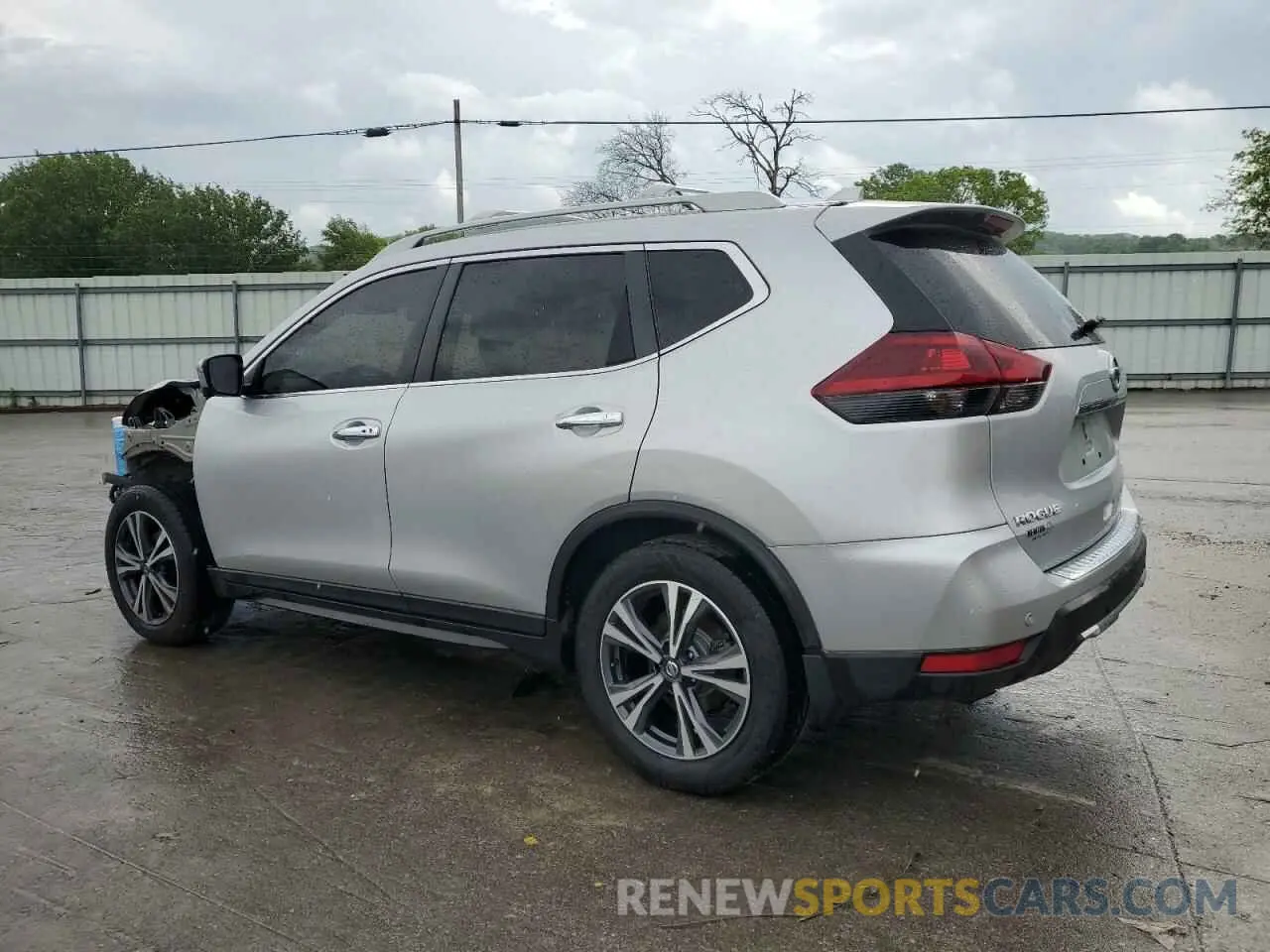 2 Photograph of a damaged car 5N1AT2MT5KC765696 NISSAN ROGUE 2019