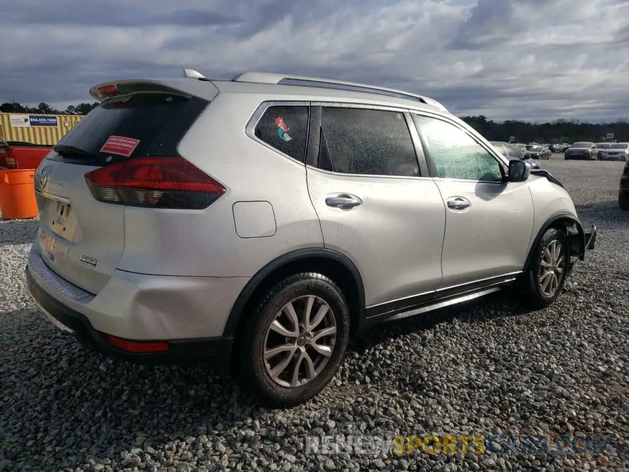 3 Photograph of a damaged car 5N1AT2MT5KC770686 NISSAN ROGUE 2019