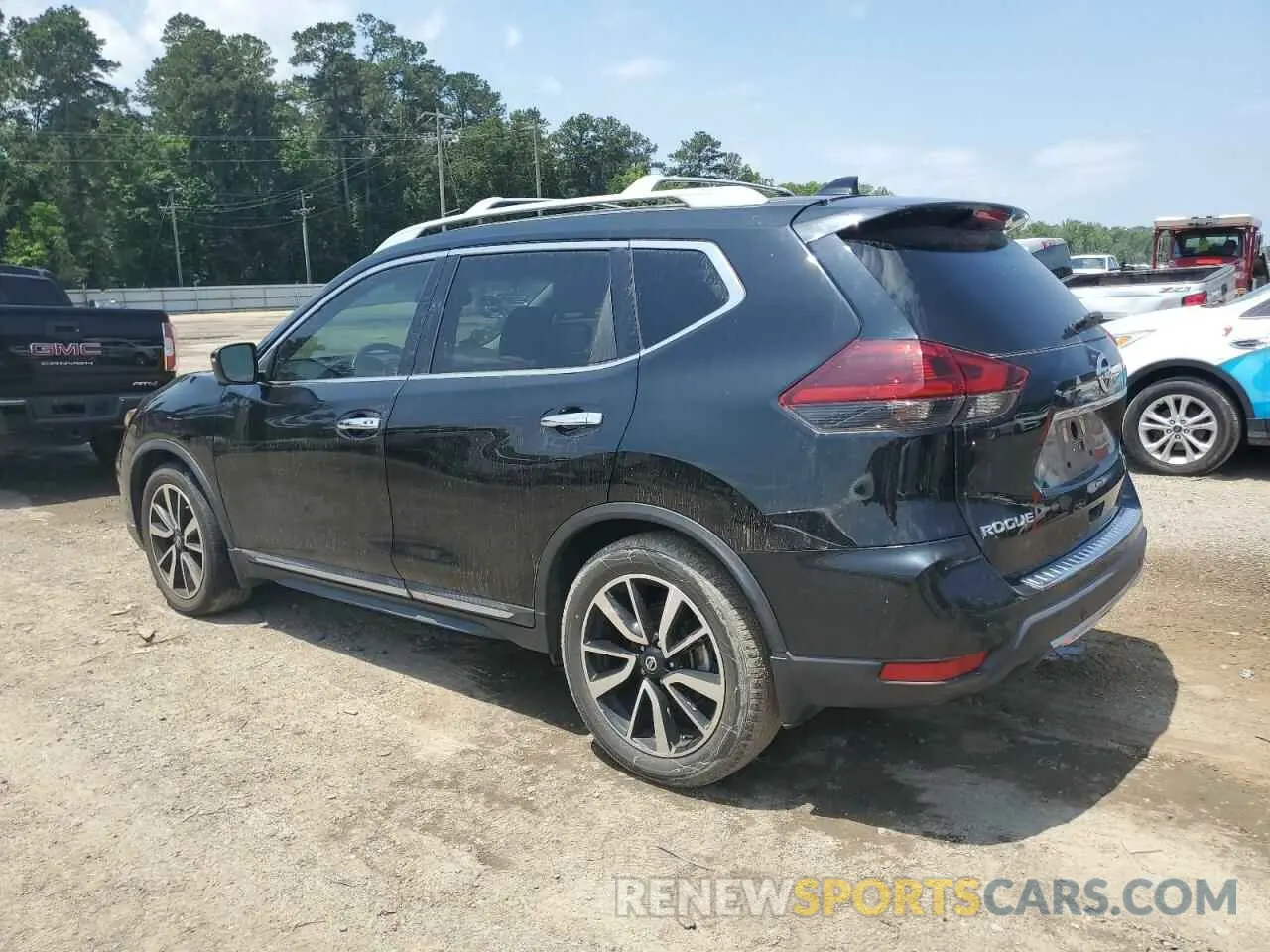 2 Photograph of a damaged car 5N1AT2MT5KC781591 NISSAN ROGUE 2019