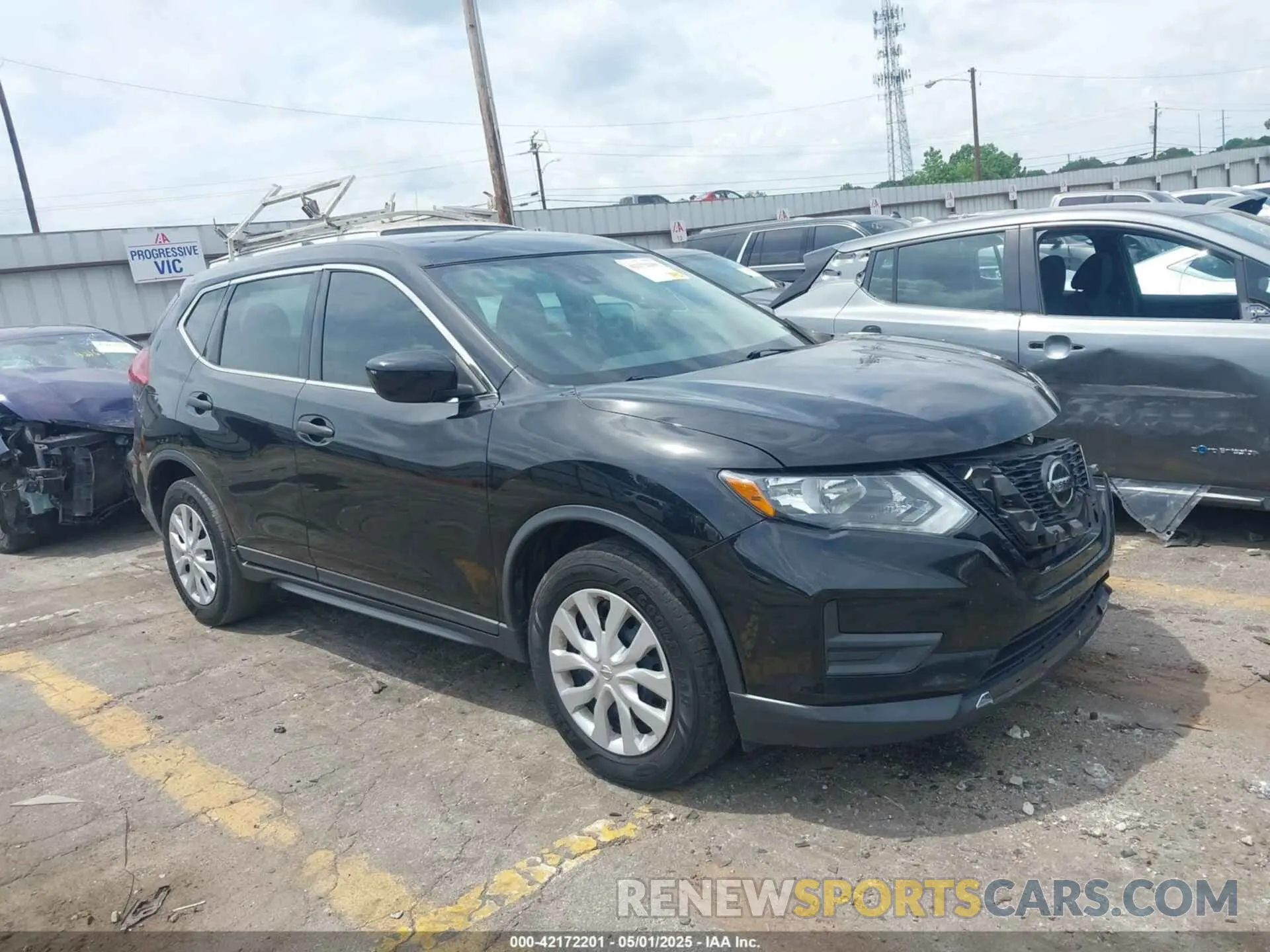 1 Photograph of a damaged car 5N1AT2MT5KC789772 NISSAN ROGUE 2019