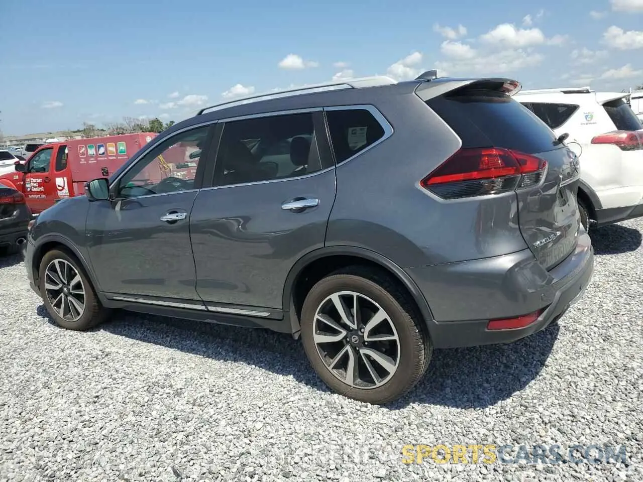 2 Photograph of a damaged car 5N1AT2MT5KC818171 NISSAN ROGUE 2019
