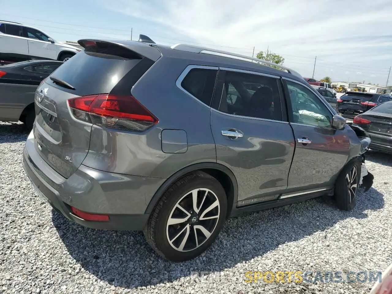 3 Photograph of a damaged car 5N1AT2MT5KC818171 NISSAN ROGUE 2019