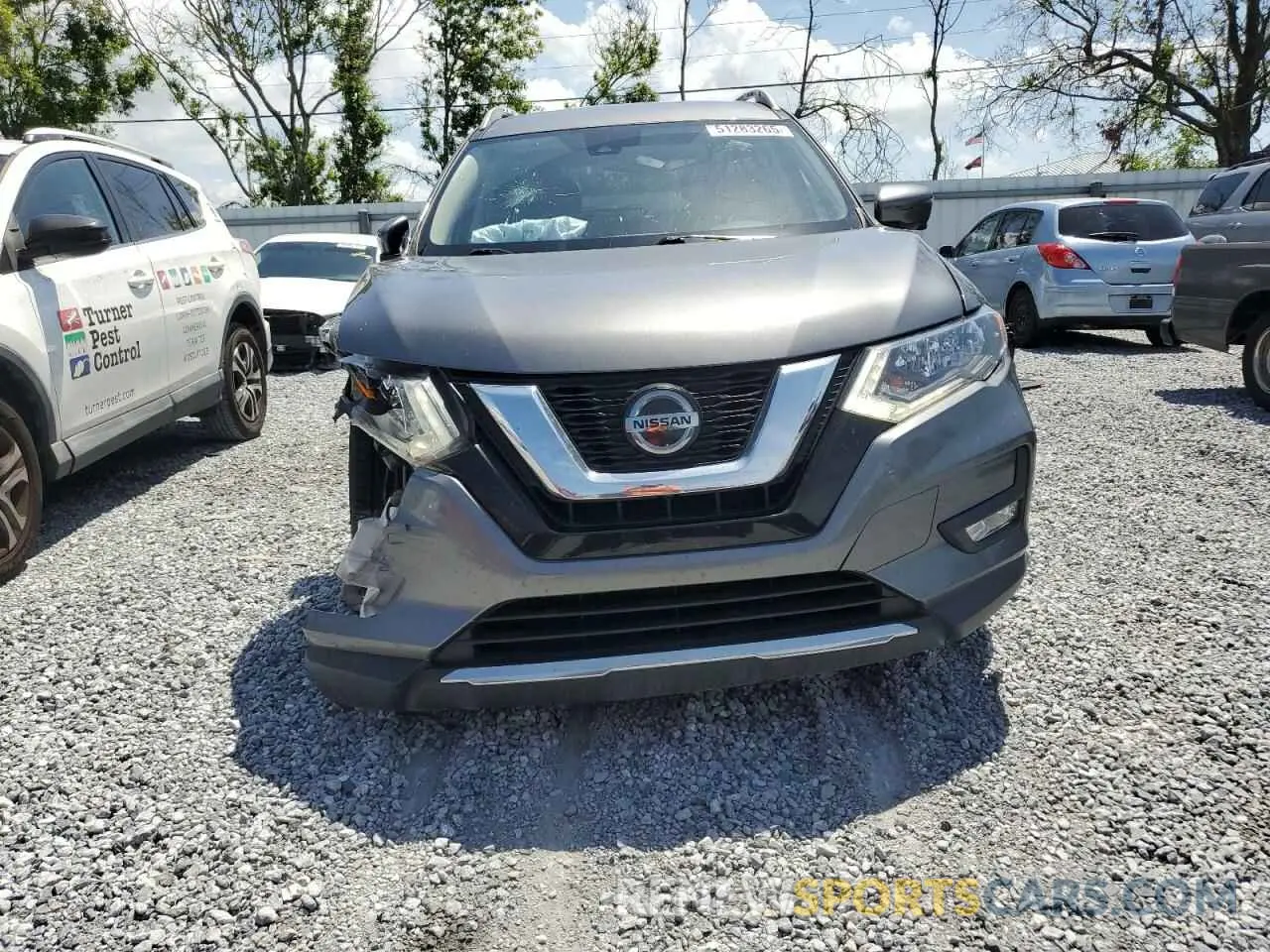 5 Photograph of a damaged car 5N1AT2MT5KC818171 NISSAN ROGUE 2019