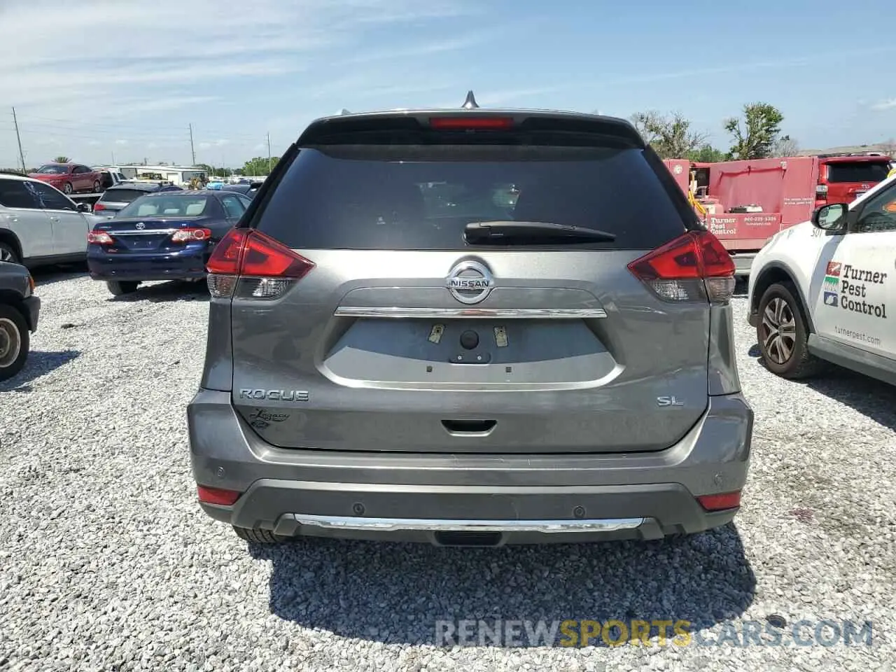 6 Photograph of a damaged car 5N1AT2MT5KC818171 NISSAN ROGUE 2019
