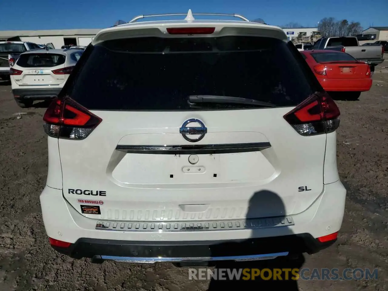 6 Photograph of a damaged car 5N1AT2MT5KC825413 NISSAN ROGUE 2019